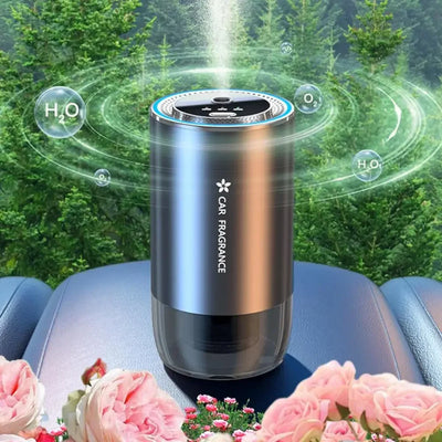Car Essential Oil Diffuser - 50ml Capacity, Smart Rechargeable Aromatherapy, Remove Odors & Freshen Air in Your Car