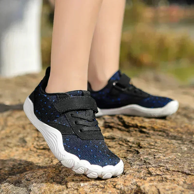 Kids barefoot shoes wide toe minimalist zero drop slipstop toddler children beach aqua water walking sneakers babies