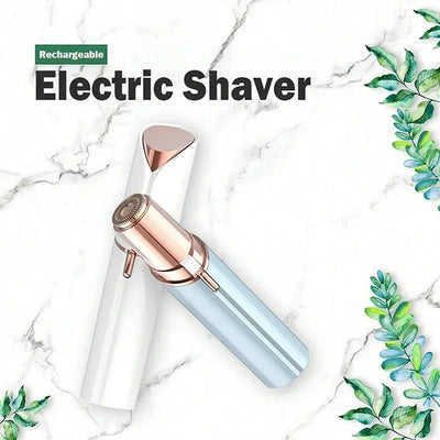 Facial Hair Removal Electric Face Razors for Women USB Rechargeable Painless Portable Hair Removal Device with Indicator Light