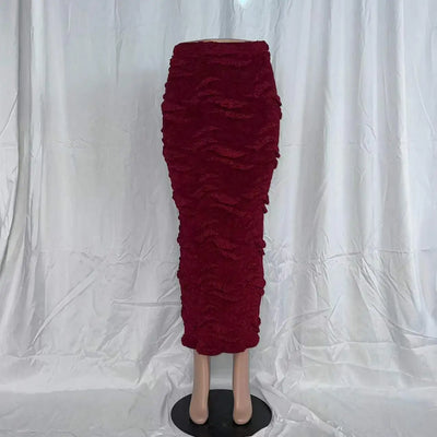 2025 Spring Summer Women Style Women Long Skirts Muslim High Quality Fashion Style Fit High Waist Skirt Plus Size Skirt