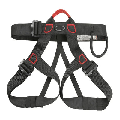 Outdoor Rock Climbing Harness Professional Sports Harnesses Waist Support Half Body Safety Belt Aerial Survival Mountain Tools