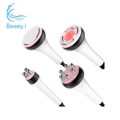 4-in-1 40K Cavitation RF Machine | Body Slimming/Fat Burn/Facial Lifting | Vacuum+RF Therapy for Weight Loss & Skin Shaping