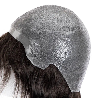 Durable Full Pu Knotted Base Human Hair Wigs For Women Full PU Women's Short Wigs Jewish Women Real Natural Hair Wig Hairpieces