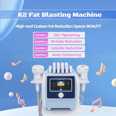 Portable Cavitation System Non Surgical Body Slimming Radio Fre quency Skin Tightening Treatment Cellulite Treatment Machine