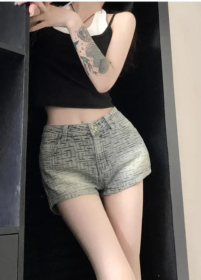 Short Pants Woman Summer Shorts for Women Cotton With Waist Pocket To Wear XL Kpop Design Stretchy Designer Comfy Elegant New In