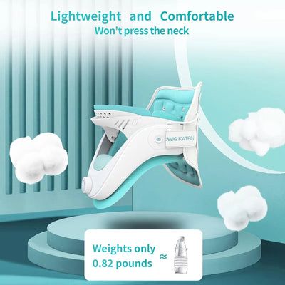 Cervical Neck Traction Device Neck Brace for Men and Women, Adjustable Neck Stretcher with 6 Power Tractions for Neck Pain Decom