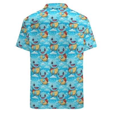 Summer Men's Shirt Cute Animal Print  Shirt