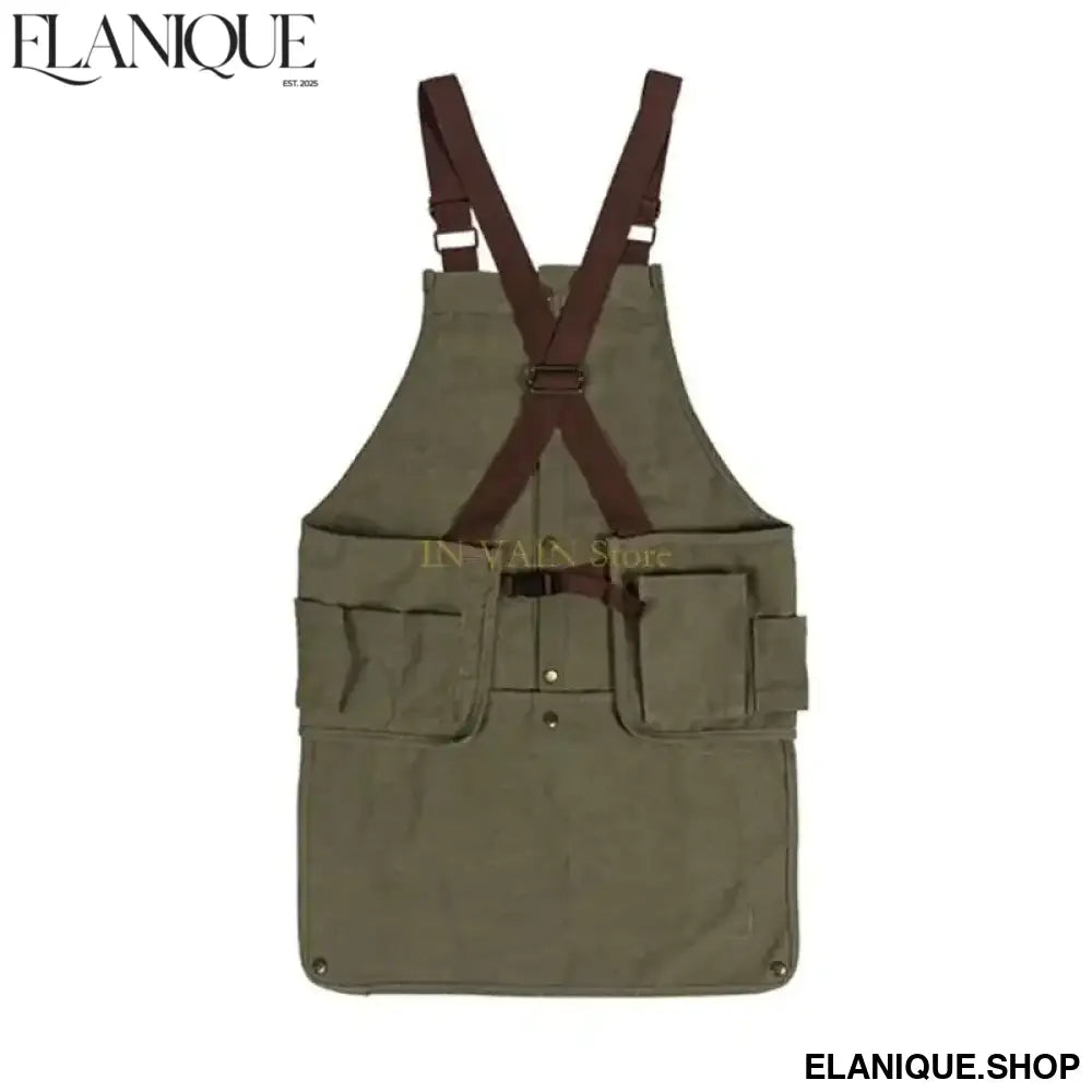 Outdoor BBQ & Fishing Vest – Multifunctional Camping Apron for Men & Women
