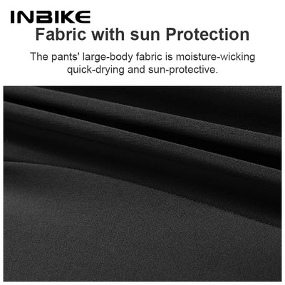 INBIKE Cycling Shorts Women's Summer New High-waist Pocket Bicycle Road MTB Outdoor Cycling Breathable Shock-absorbing Bib Short