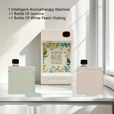 Charging Home Aromatherapy Diffuser with LEDAmbientLight And6Adjustable MistModesTimer Function for Living Room Bedroom Office