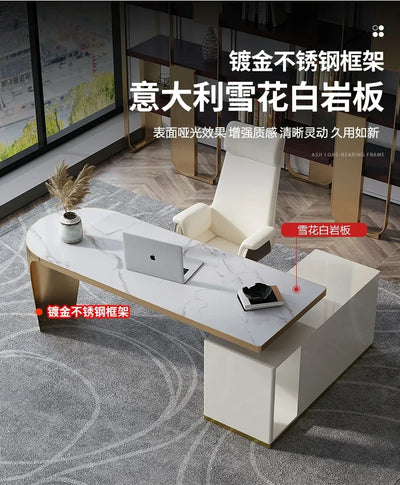 Computer Offices Modern Office Desks Bedroom Desk Furniture Supplies Accessories Organizer Sedentary Table Desktop Tv Mesa L