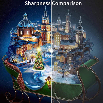 Portable Mini Projector 1920*1080P HD Projector Home Cinema Outdoor Camping Projection For IPhone Xiaomi IPad Android