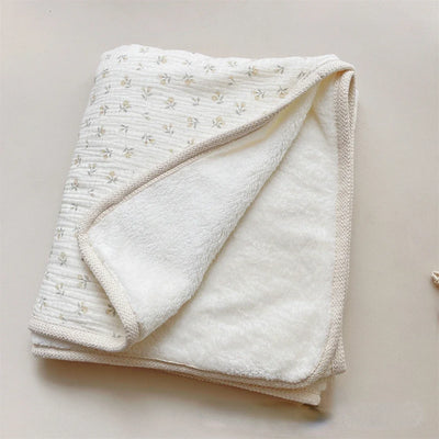 Fleece Winter Baby Blanket for Newborn Swaddle Bedding Velvet Muslin Cotton Blanket New Born Kids Blanket Mother Kid