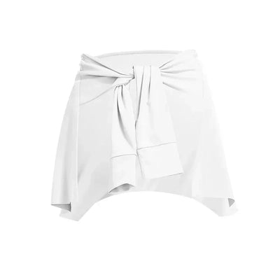 Gym Skirt Wrap Covering Buttocks Workout Fitness Wear Dance Ballet Skirts for Women Sport Yoga Dress Short Thigh Cover Skirt