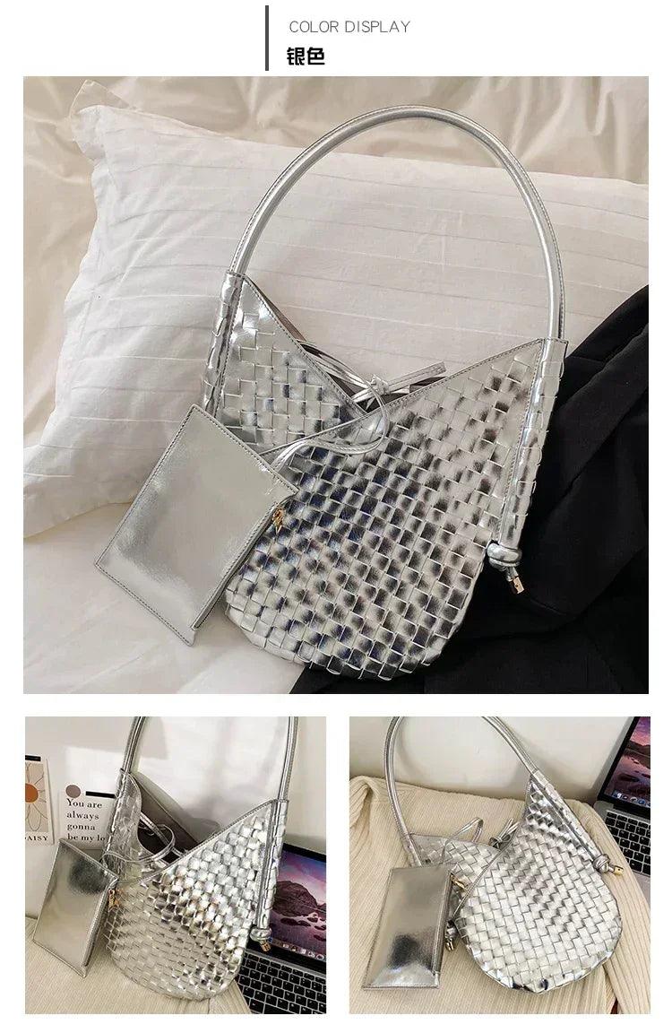 Famous designer women’s handbag with convertible shoulder strap leather luxury brand elegant spacious