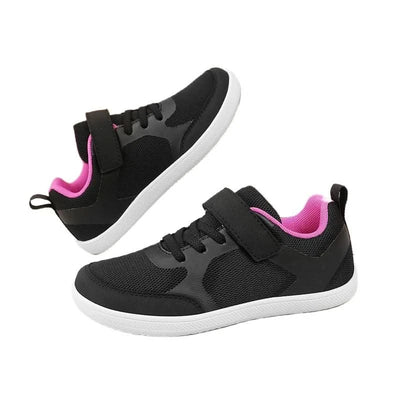 New children's wide version anti slip breathable shoes, minimalist sports shoes for boys and girls, with minimal wear and tear