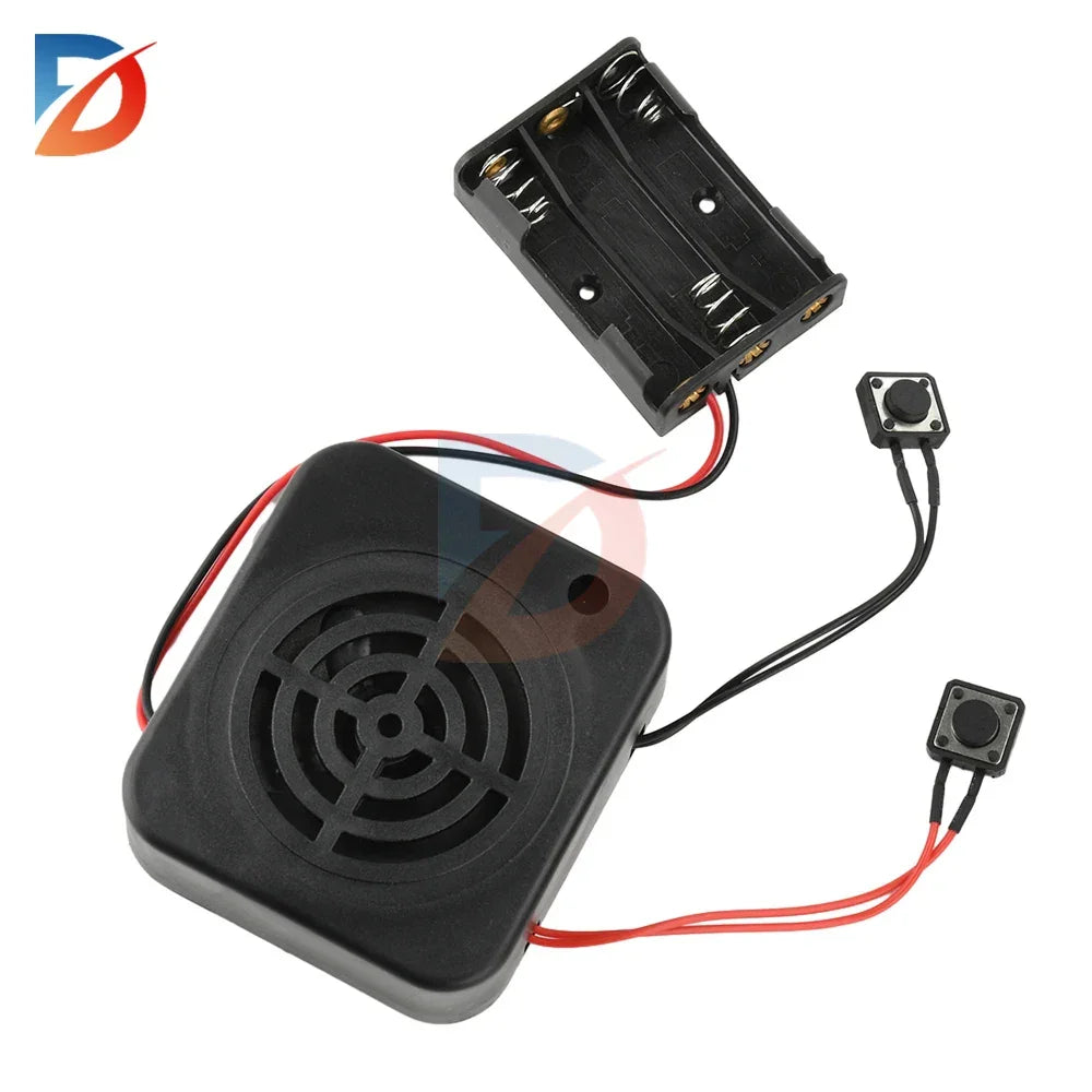 Recordable sound module 2/4 minute recorder DIY voice recording module with speaker button control for music box greeting card