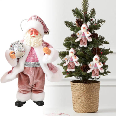 Santa Claus Ornaments Cloth Santa Tree Ornaments Holiday Decor Christmas Decorations Toys Christmas tree Santa Claus ornaments
