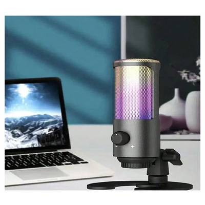 BTLIFE-USB Gaming Microphone Kit For PC, PS4/5- Condenser Cardioid Mic Set With RGB Light, For Streaming Compatible