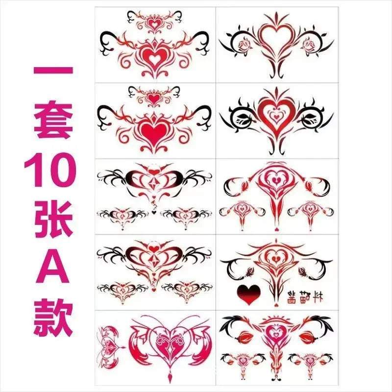 Totem Tattoos Set Temporary Waterproof