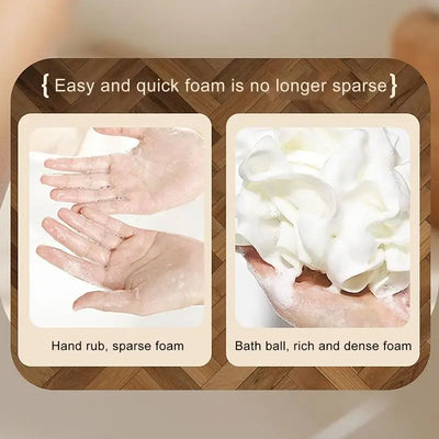 Bath Sponge 2 In 1 Body Sponge With Soap Pouch Multifunctional Bathroom Accessories For Skin Care Daily Use Travel Spa