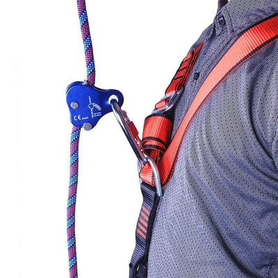 Outdoor Rock Climbing Grab Safety Equipment Rigging Grasp Rope Belay Devices Automatic Anti Fall Protective Gear Survival