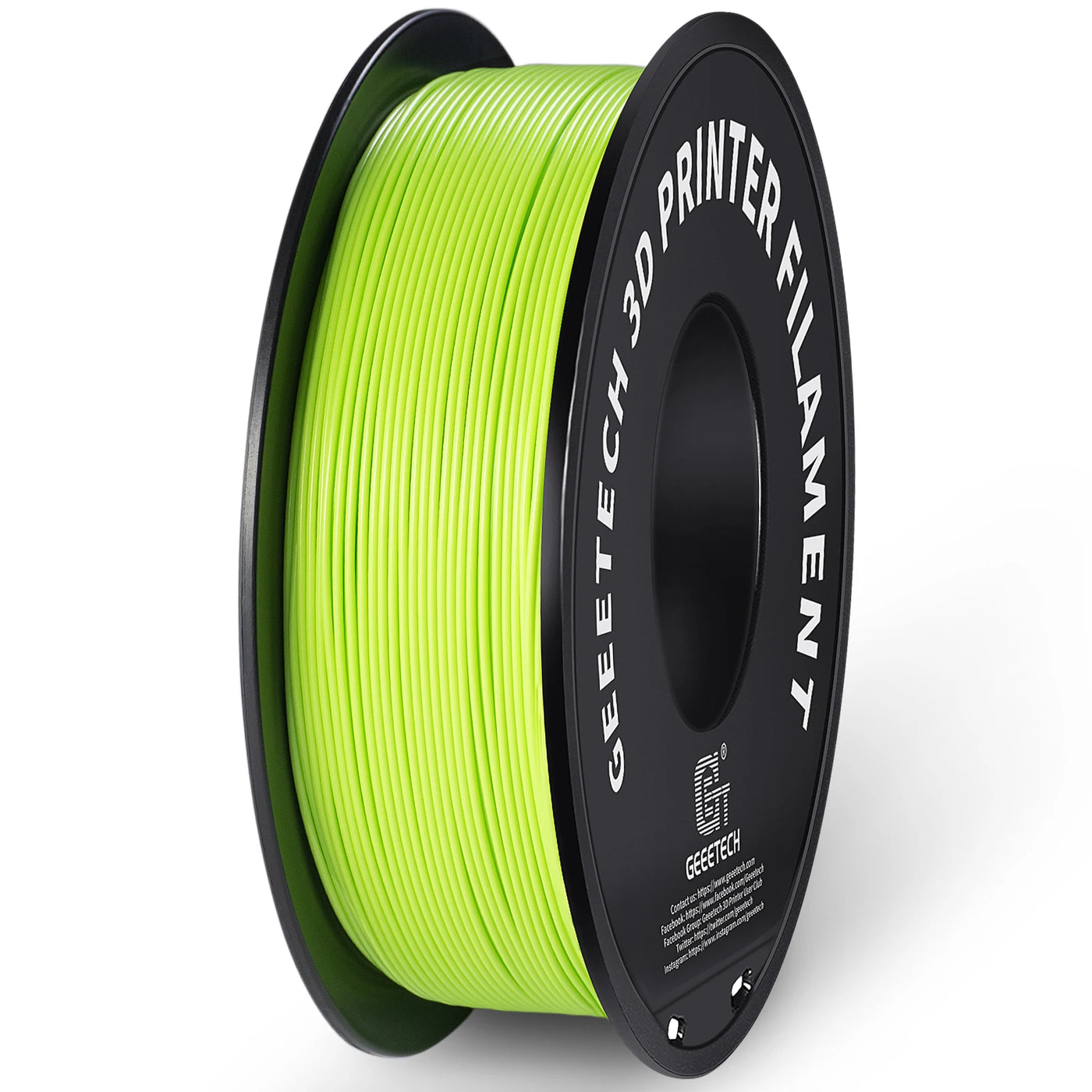 Geeetech 3d printer Filament PLA PETG Plastic 1kg 1.75mm,Tangle-Free, 3d printing wire materials, black, white, vacuum packaging