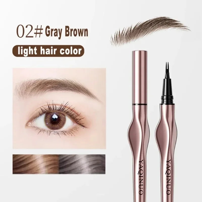 Ultra-fine Eyebrow Pencil Outline Shadow Lying Silkworm Eyeliner Waterproof Non-smudge Lasting Colorfast Liquid Eyebrow Pencil