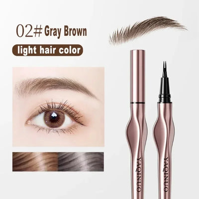 Ultra-fine Eyebrow Pencil Outline Shadow Lying Silkworm Eyeliner Waterproof Non-smudge Lasting Colorfast Liquid Eyebrow Pencil