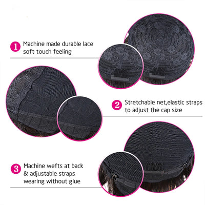 Short Pixie Cut Human Hair Wig Glueless Pixie Curly Wig Brazilian for Women Black Natural Afro Pixie Curls 100% Human Hair Wigs