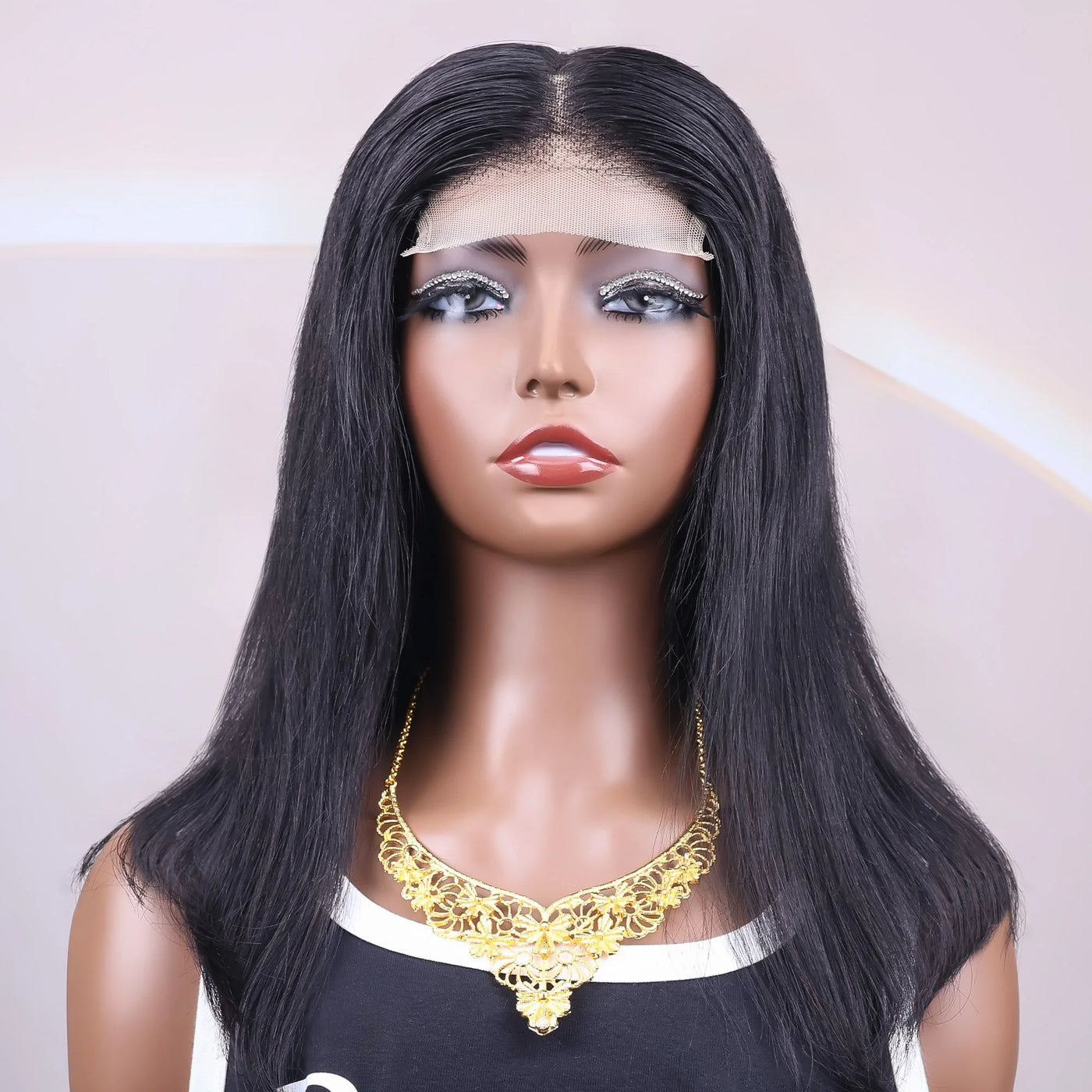 Natural Black Human Hair Short Bob Wigs 200% Density 4x4 Transparent Straight Vietnamese  Human Hair Lace Front Wigs 8-14 inch