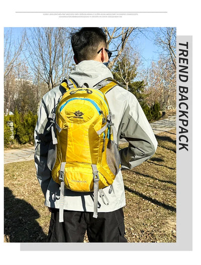 Mountain Backpacks Outdoor Solid Color Camping Bag Travel  Hiking Tactical Bags Breathable Waterproof Nylon Rainy Day Sport bag