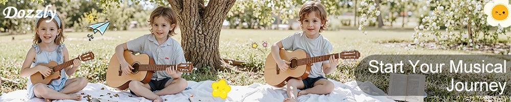 Ukulele Soprano 21 Inch Professional Acoustic Ukelele Four String Ukulele High Quality Solid Wood Beginner Kit for Kids Starter