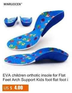 Kids Insole Arch Support | Flat Feet Sneaker for Children |Orthopaedic Insoles For Girl/boy Shoes | For Sports | Feet Care Inserts Pad