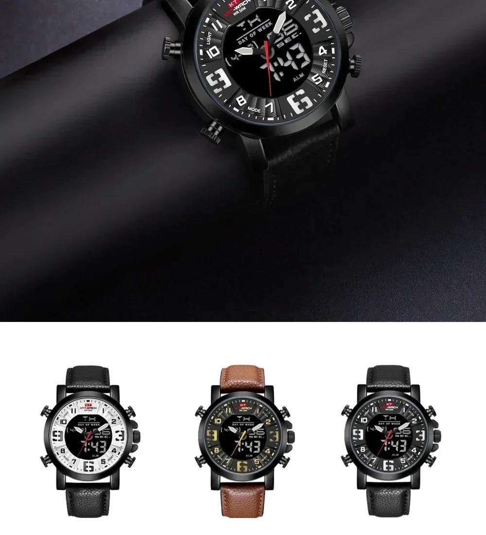 Man watch high-end luxury quartz wrist clock waterproof official-website automatic movement watch gifts for men