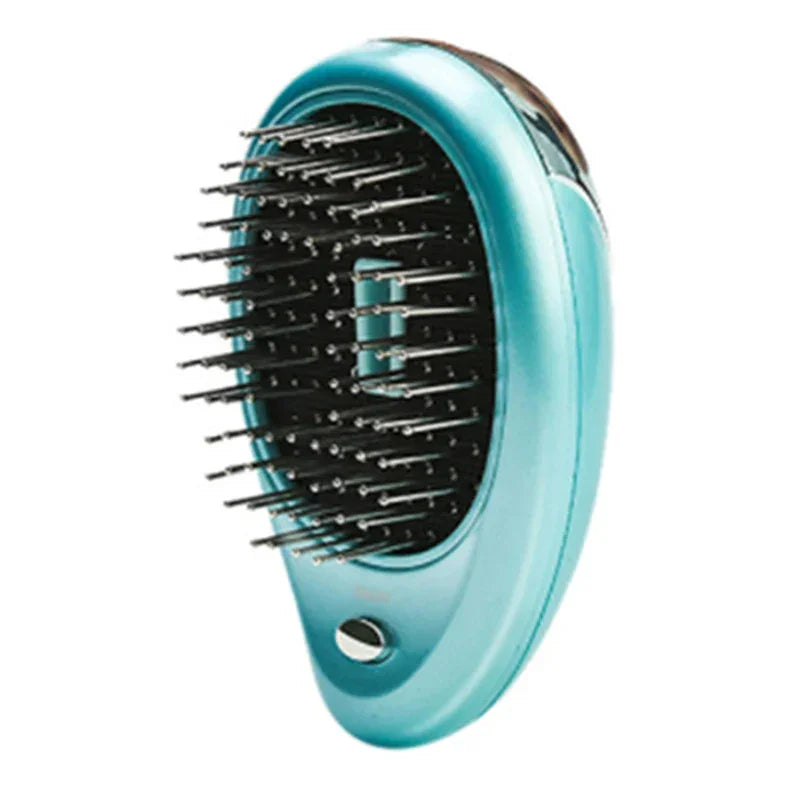 Portable Electric Hair Ionic Brush Negative Ion Hair Comb Anti-static Massager Straightening Hair Comb