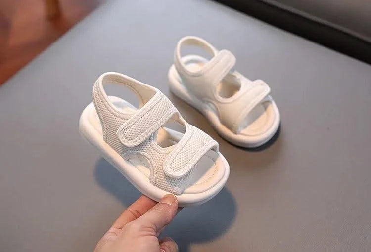 White Cool Breathable Sandals For Summer | Children's Shoes | Boys & Girls Fashion Sandals
