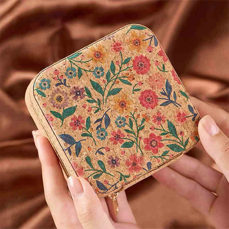 Travel Earring Ring Necklace Storage Box Jewelry Organizer Display Travel Jewelry Case Boxes Portable Jewelry Box