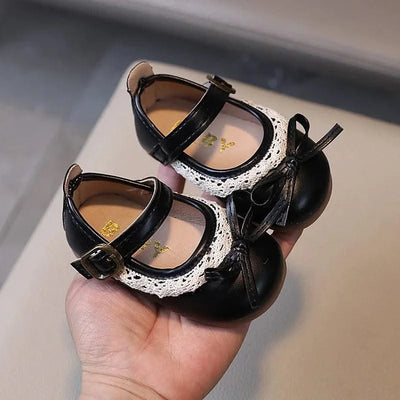 Soft Leather Flat Shoes For Toddlers and Children | Spring Autumn | Princess Casual Walking Shoes | Kids Girls Fashion