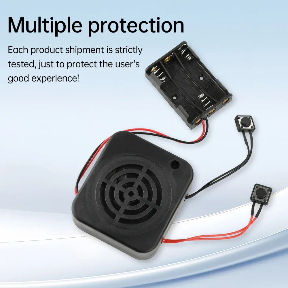 Recordable sound module 2/4 minute recorder DIY voice recording module with speaker button control for music box greeting card