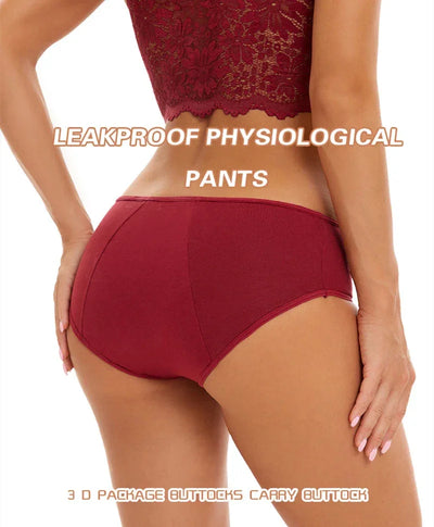 Leak Proof Menstrual Panties Women Cotton Menstruals Underwear Plus Size Period Underpants Briefs Lingerie for Physiological