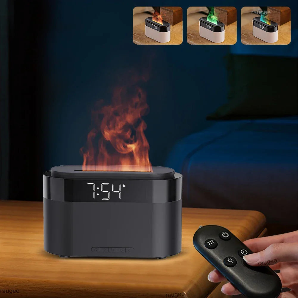 Air Humidifier Essential Oils Diffuser for Home Room Fragrance Diffuser with Remote Control Timer and Clock Aroma Air Humidifier