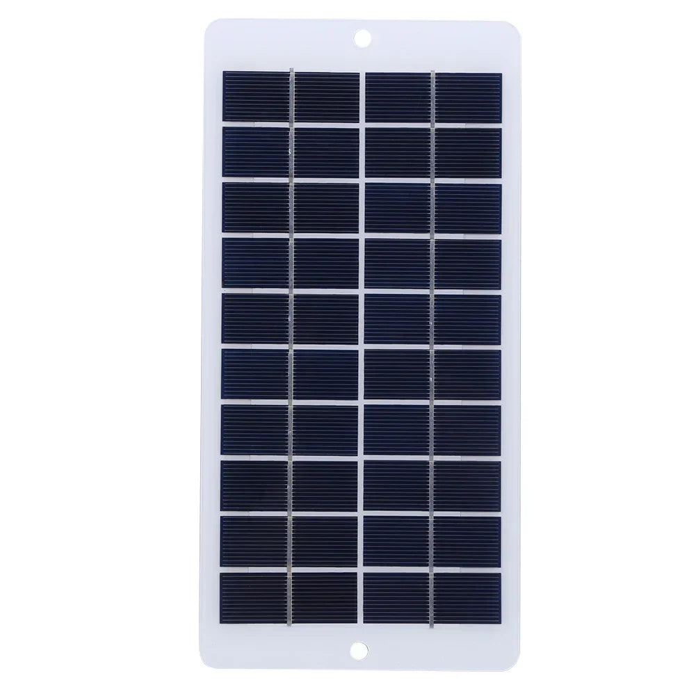 20W 5V Portable Solar Battery Charger Type-C Solar Panel Mobile Power Supply Lightweight Courtyard Lighting With 3-meter Cable