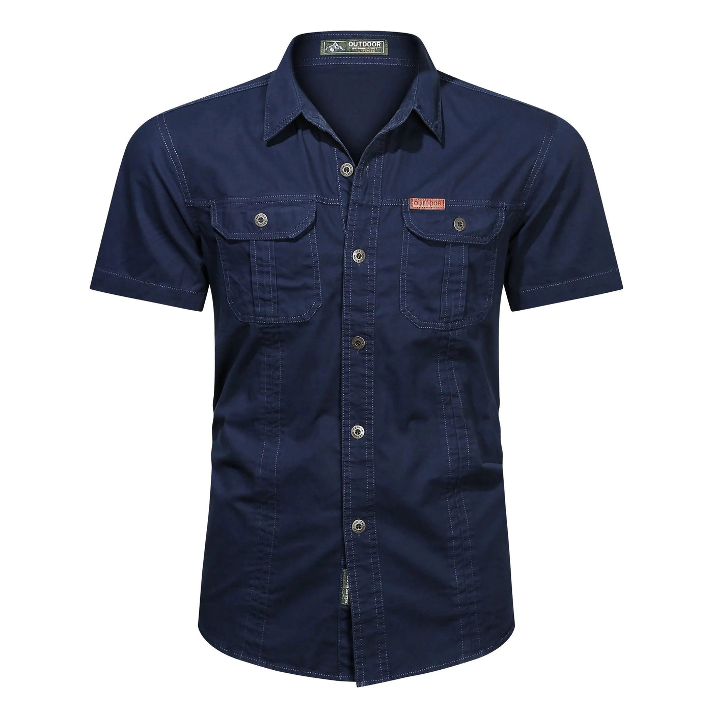 Men's thin short sleeved shirts Summer