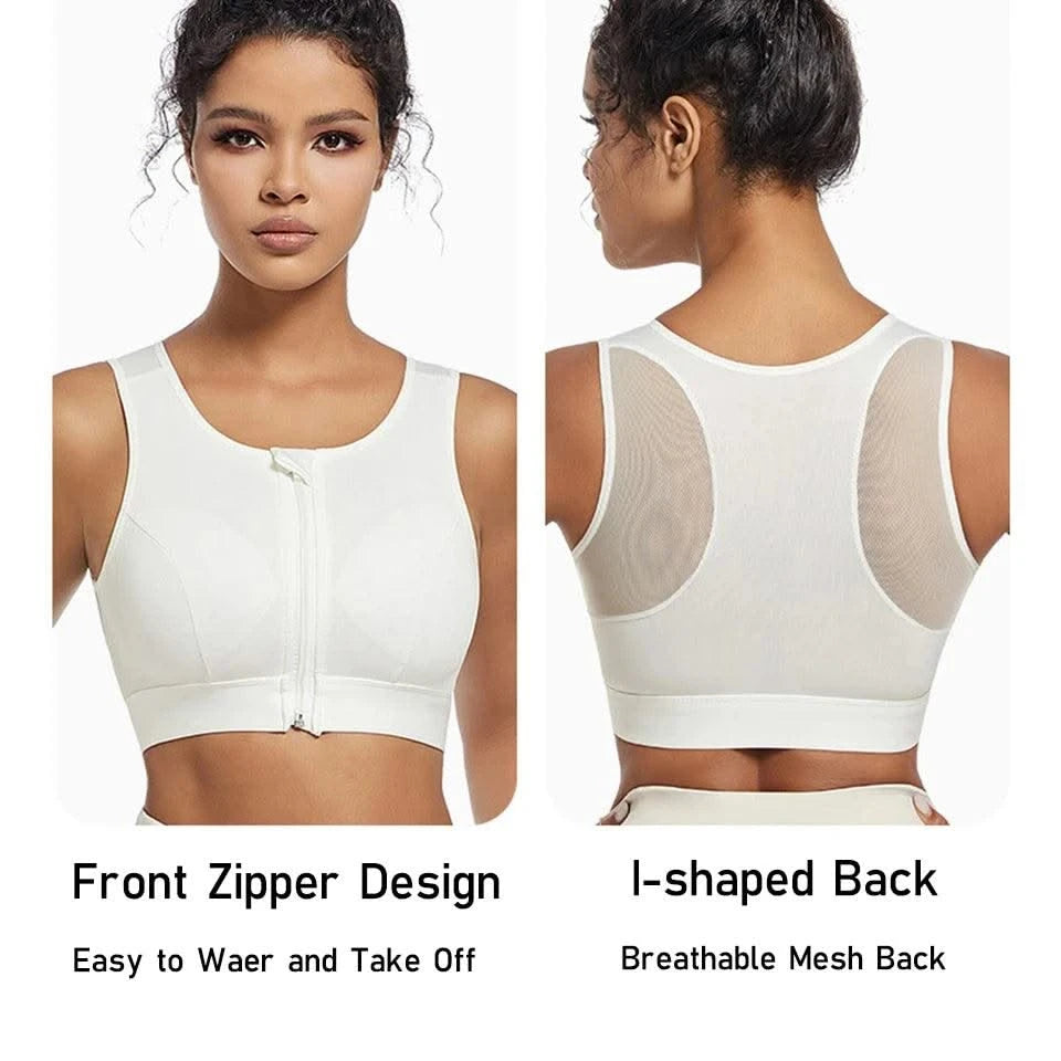 Plus Size Bra for Women High-Strength Shock-Absorbing