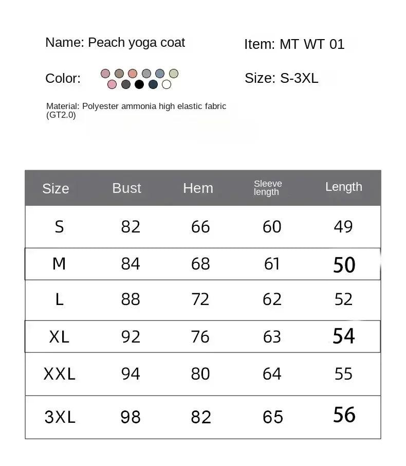 Women’s quick-drying sun protection sport coat tight yoga wear long sleeve cardigan running fitness jacket zipper