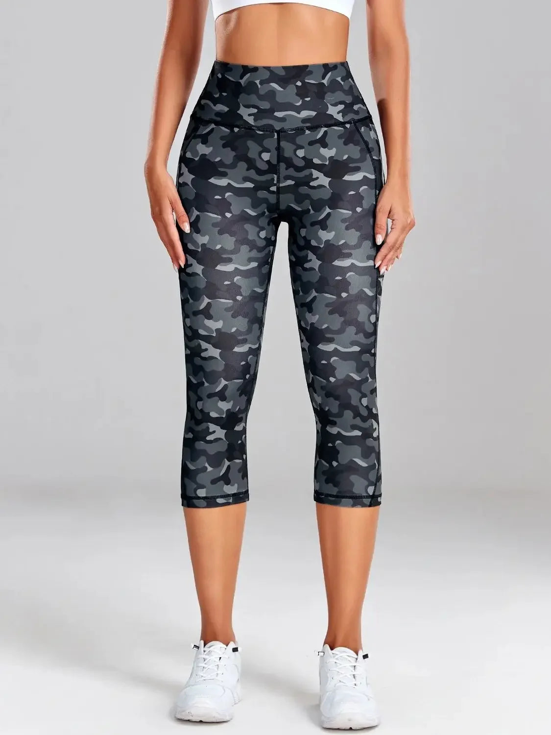 Women's Capris Leggings With Pockets