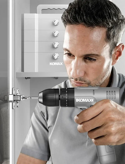 Professional Household Power Tool Set Multifunctional Electric Drill Screwdriver Hand Tools Set Portable Storage Tool Boxes