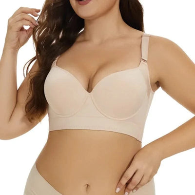 Dimmkof Full Back Coverage Push up Bras For Women