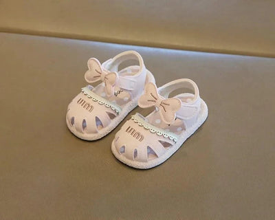 Children's  Bow Non-slip Sandals | Anti-Collision Baby Walking Shoes, Casual Shoes |Summer
